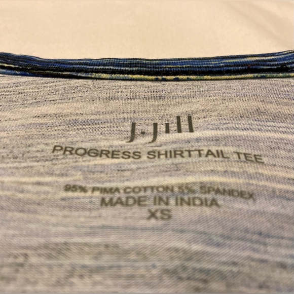 Shirt in wavy blues pattern size S - Picture 7 of 7